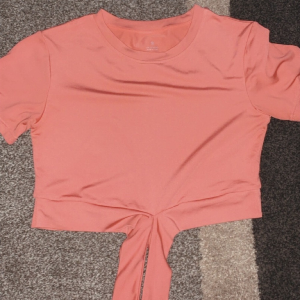 NVGTN dusty rose crossbody tee